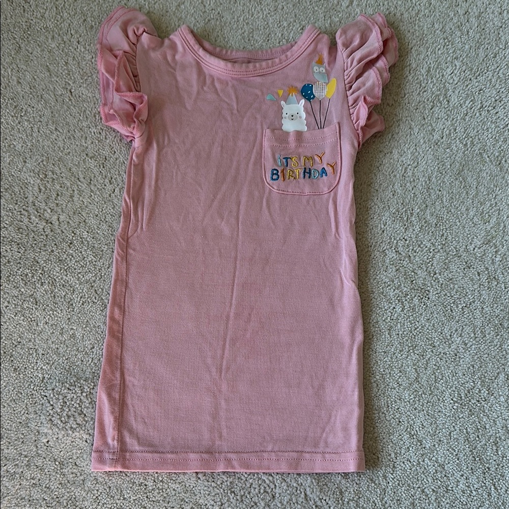 Little Sleepies Birthday Shirt 6-12mo